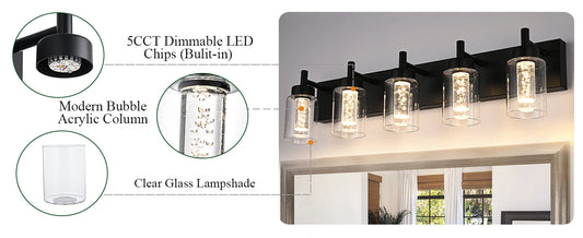 The Ultimate Guide to Bathroom Vanity Lighting: Brightness & Safety