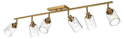 Melucee Adrian Flush Mount Ceiling Light Rotatable Track Lighting Kit