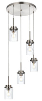 Melucee Garrett Modern Adjustable Glass Pendant Light Elegant Inclined Ceiling Lights