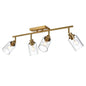 Melucee Adrian Flush Mount Ceiling Light Rotatable Track Lighting Kit