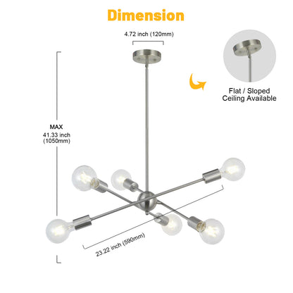 Bonlicht Paul Sputnik Chandelier