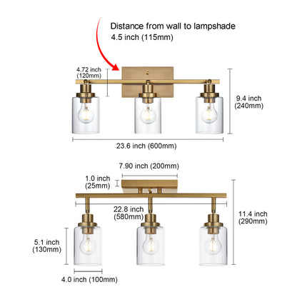 Melucee Adrian Flush Mount Ceiling Light Rotatable Track Lighting Kit