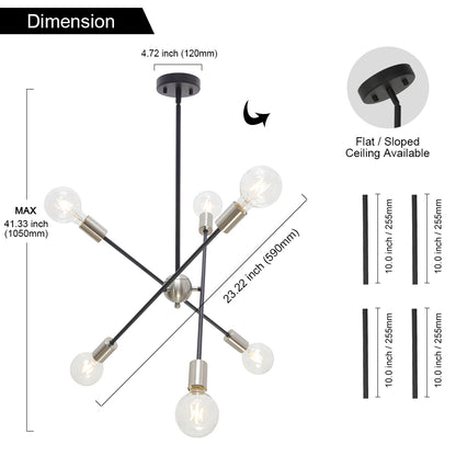 Bonlicht Paul Sputnik Chandelier
