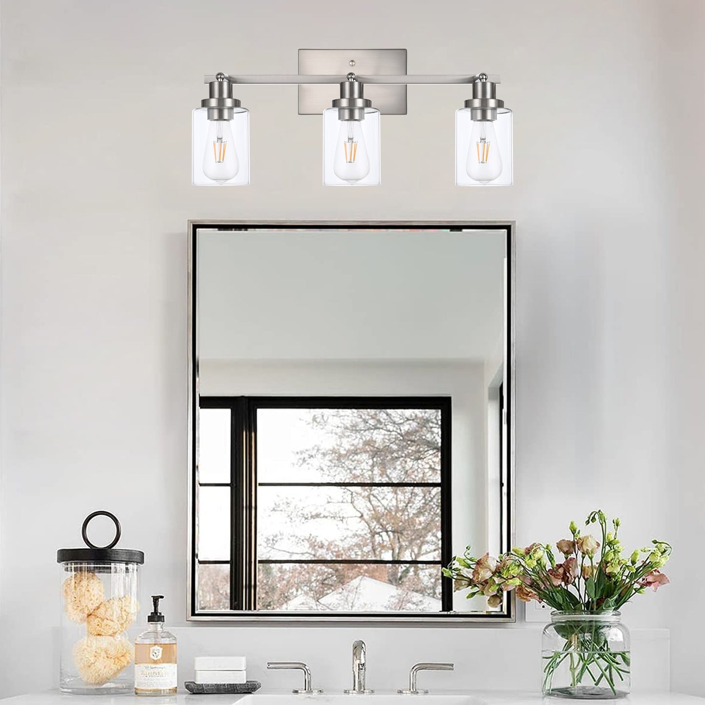 Melucee Adrian Flush Mount Ceiling Light Rotatable Track Lighting Kit