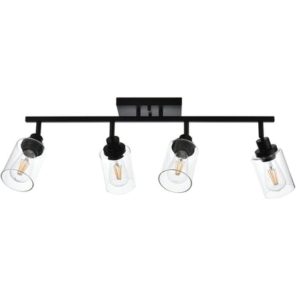Melucee Adrian Flush Mount Ceiling Light Rotatable Track Lighting Kit