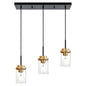 Melucee Collin Linear Kitchen Island Lighting Modern Pendant Light