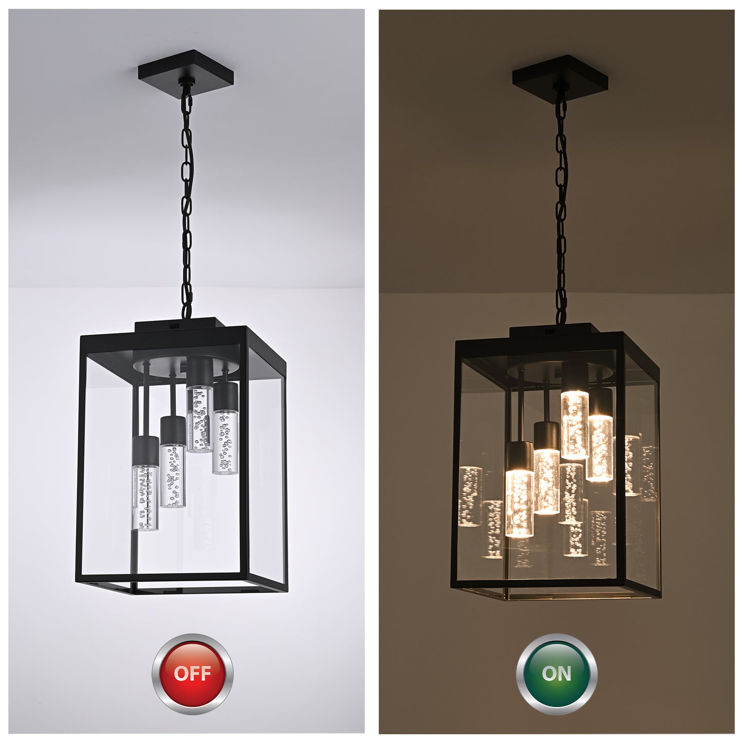 Melucee Roland Outdoor Chandelier 15.7'' LED