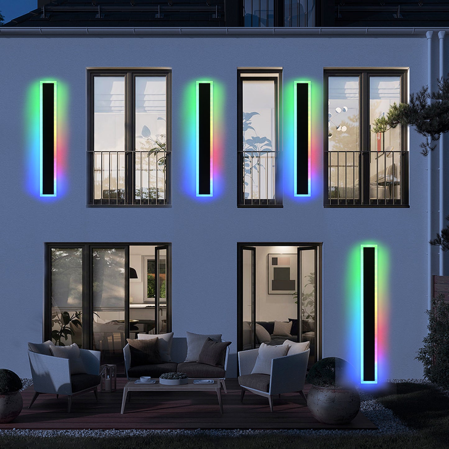 Melucee Max Ourdoor Integrated LED Lighting RGB