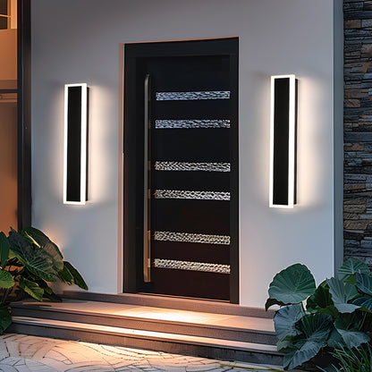 Melucee Andres Outdoor IP65 Waterproof Wall Lighting 2-pack