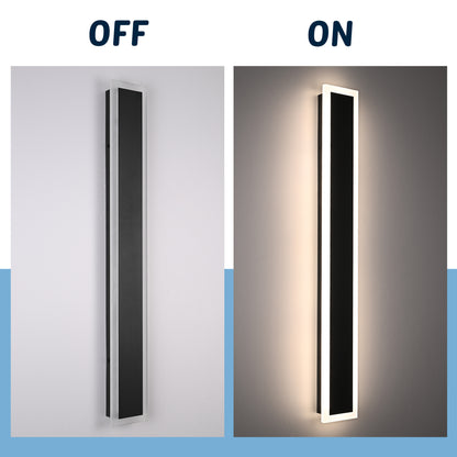 Melucee Andres Outdoor IP65 Waterproof Wall Lighting 2-pack