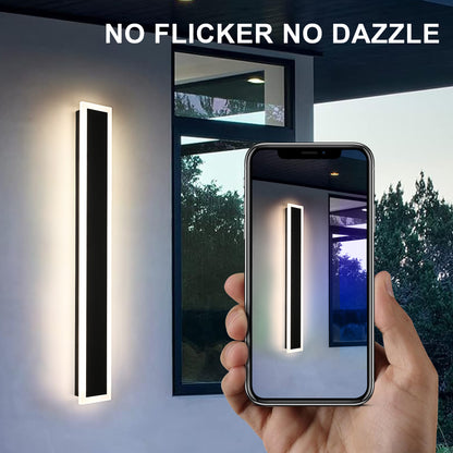 Melucee Andres Outdoor IP65 Waterproof Wall Lighting 2-pack