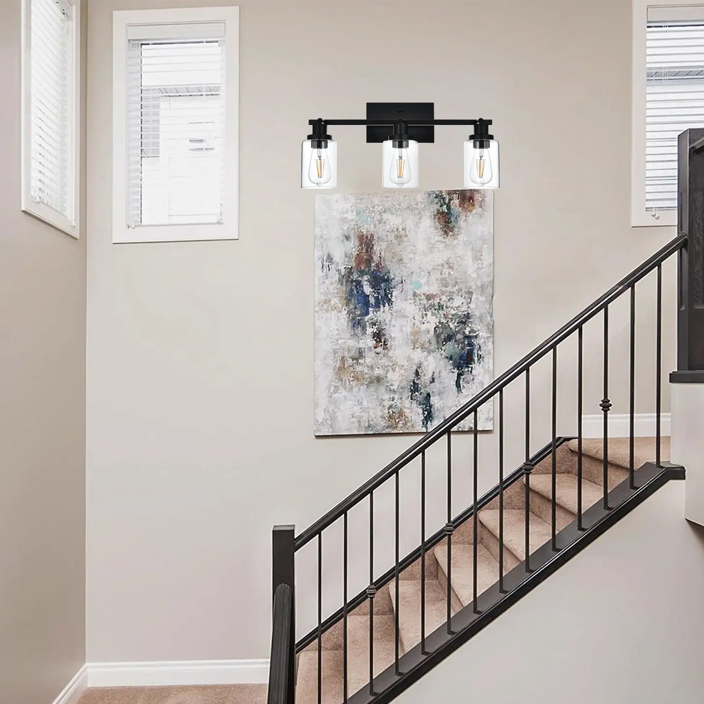 Melucee Adrian Flush Mount Ceiling Light Rotatable Track Lighting Kit