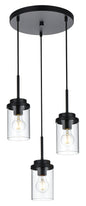 Melucee Garrett Modern Adjustable Glass Pendant Light Elegant Inclined Ceiling Lights