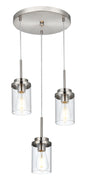 Melucee Garrett Modern Adjustable Glass Pendant Light Elegant Inclined Ceiling Lights