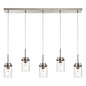 Melucee Collin Linear Kitchen Island Lighting Modern Pendant Light