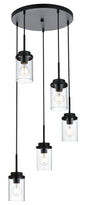 Melucee Garrett Modern Adjustable Glass Pendant Light Elegant Inclined Ceiling Lights