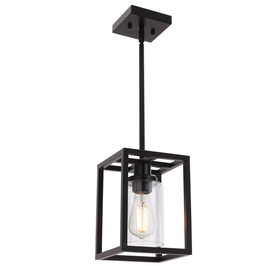 Melucee Brett Lantern Kitchen Pendant Light