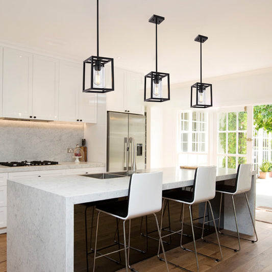 Melucee Brett Lantern Kitchen Pendant Light