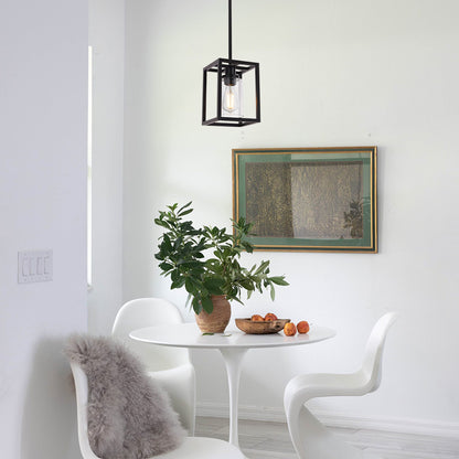 Melucee Brett Lantern Kitchen Pendant Light
