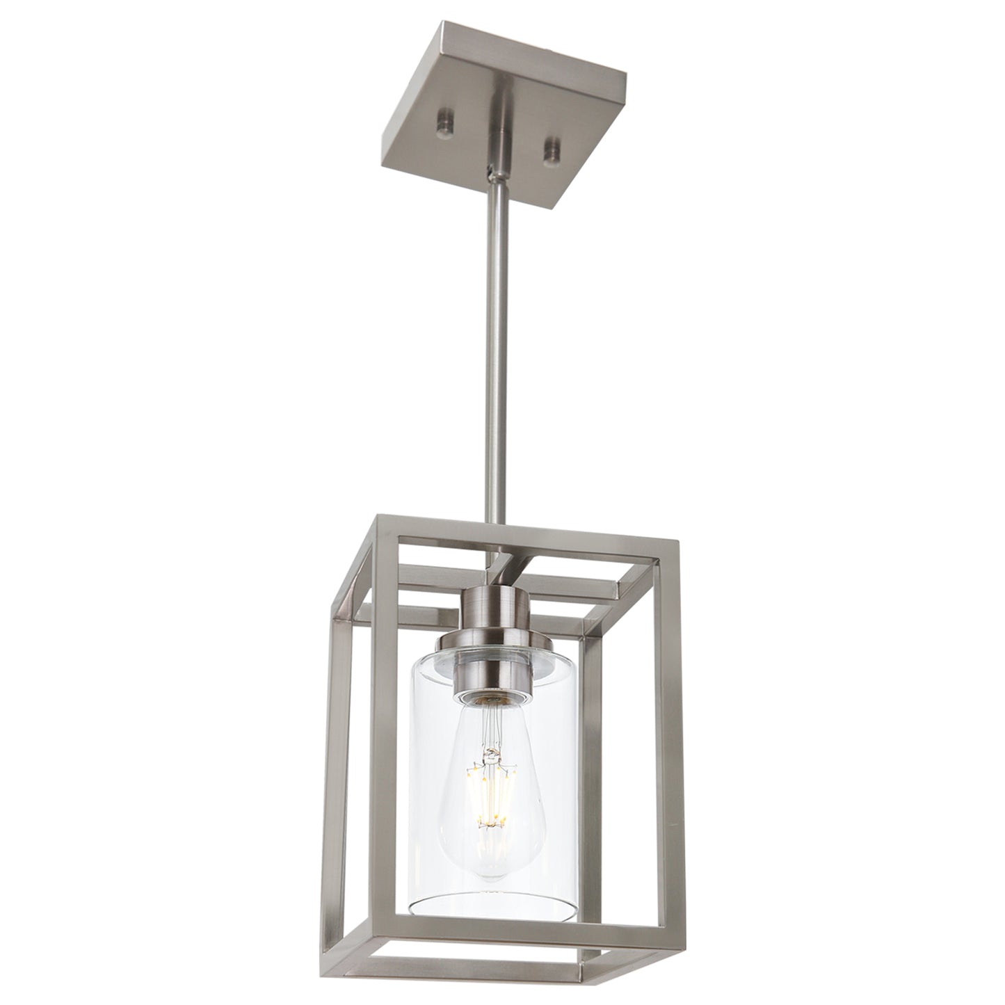 Melucee Brett Lantern Kitchen Pendant Light
