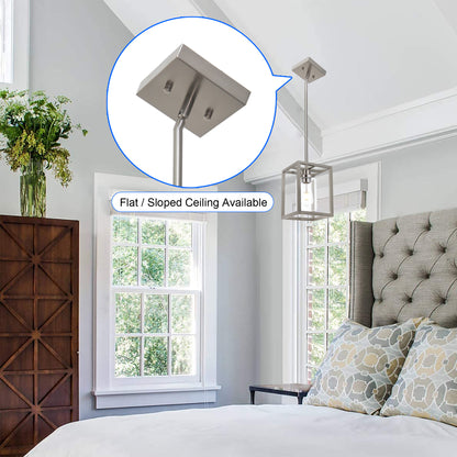 Melucee Brett Lantern Kitchen Pendant Light