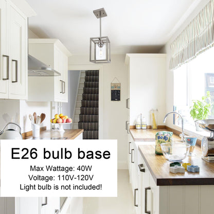 Melucee Brett Lantern Kitchen Pendant Light