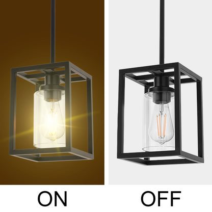 Melucee Brett Lantern Kitchen Pendant Light