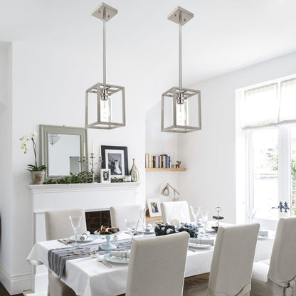 Melucee Brett Lantern Kitchen Pendant Light