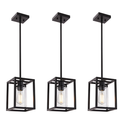 Melucee Brett Lantern Kitchen Pendant Light