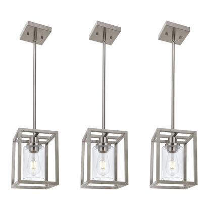 Melucee Brett Lantern Kitchen Pendant Light