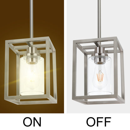 Melucee Brett Lantern Kitchen Pendant Light
