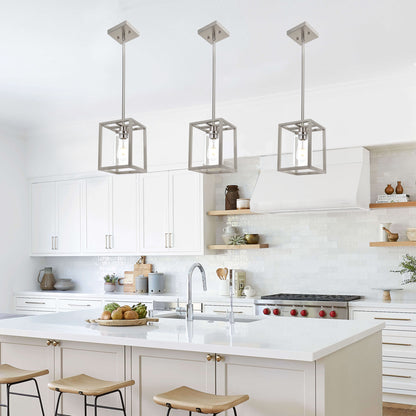 Melucee Brett Lantern Kitchen Pendant Light