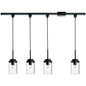 Melucee Edgar H-type Track Pendant Lights 4packs