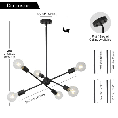 Bonlicht Paul Sputnik Chandelier