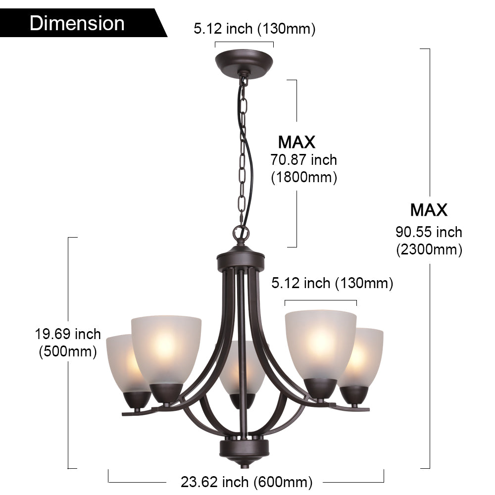 Vinluz Andrew Modern Chandelier