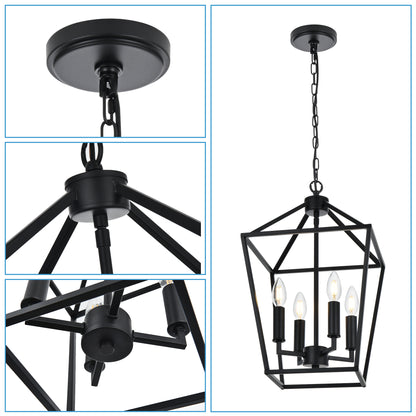 Melucee Joel Farmhouse Chandeliers, Island Lights for Kitchen E12