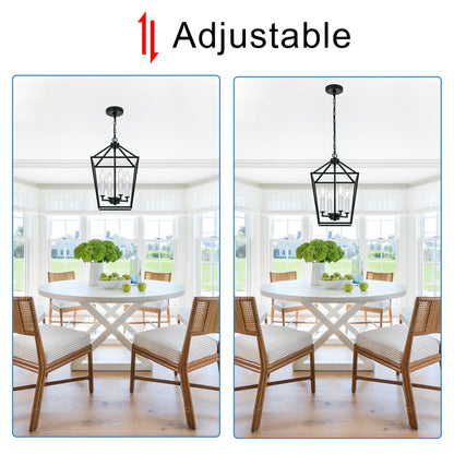 Melucee Joel Farmhouse Chandeliers, Island Lights for Kitchen E12