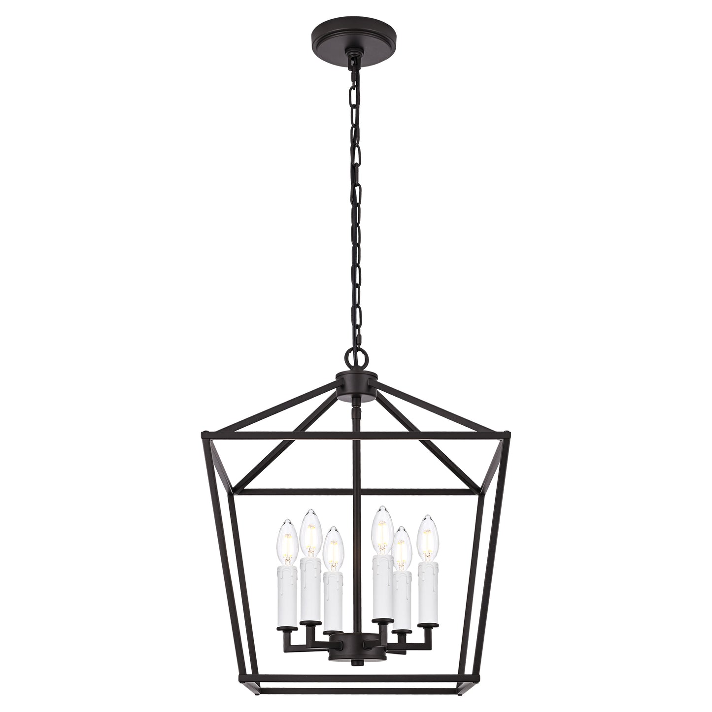 Melucee Joel Farmhouse Chandeliers, Island Lights for Kitchen E12