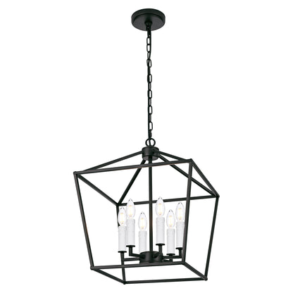 Melucee Joel Farmhouse Chandeliers, Island Lights for Kitchen E12