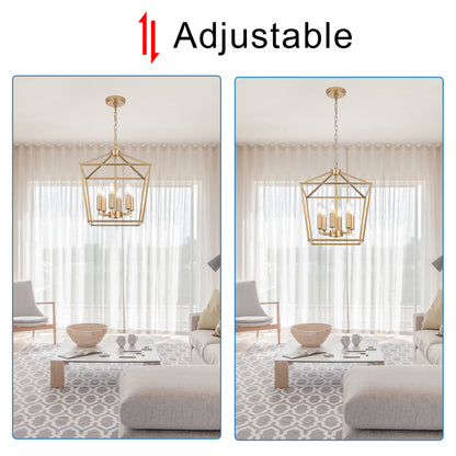 Melucee Joel Farmhouse Chandeliers, Island Lights for Kitchen E12