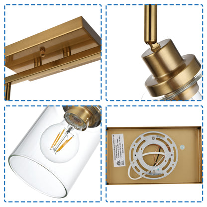 Melucee Adrian Flush Mount Ceiling Light Rotatable Track Lighting Kit