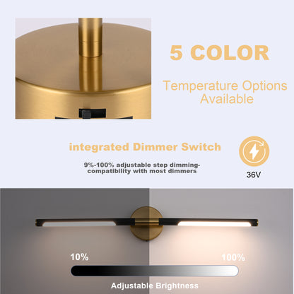 Bonlicht Saul LED Bathroom Light Fixture 12W