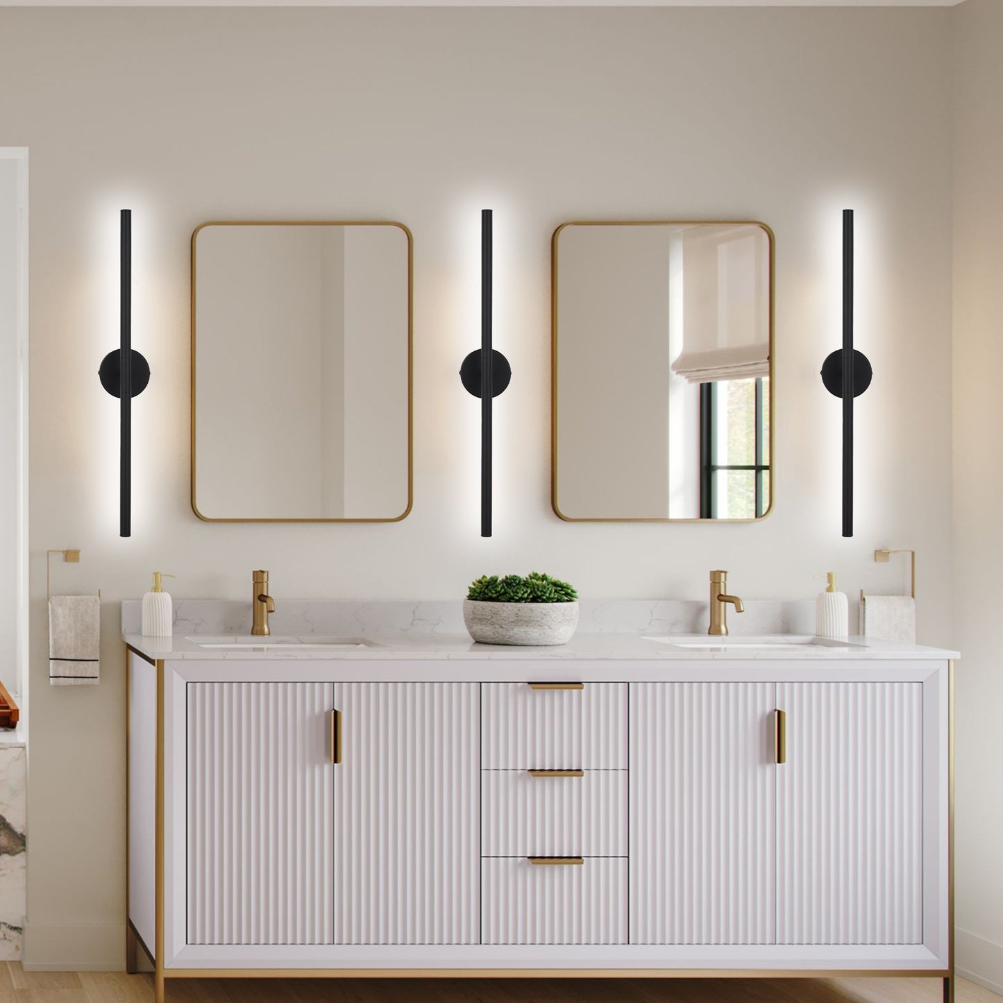 Bonlicht Saul LED Bathroom Light Fixture 12W