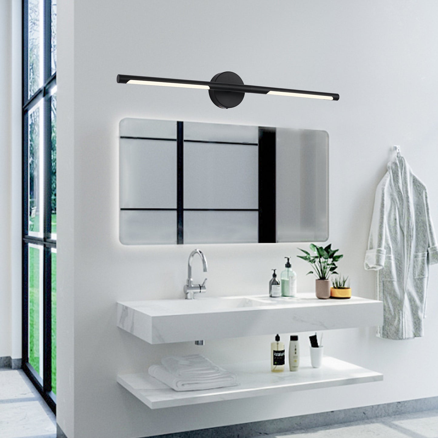 Bonlicht Saul LED Bathroom Light Fixture 12W