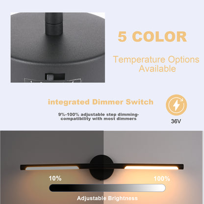 Bonlicht Saul LED Bathroom Light Fixture 12W