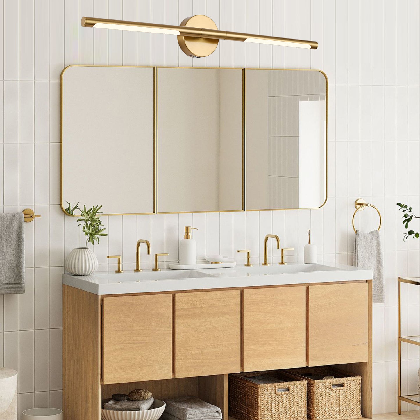 Bonlicht Saul LED Bathroom Light Fixture 12W