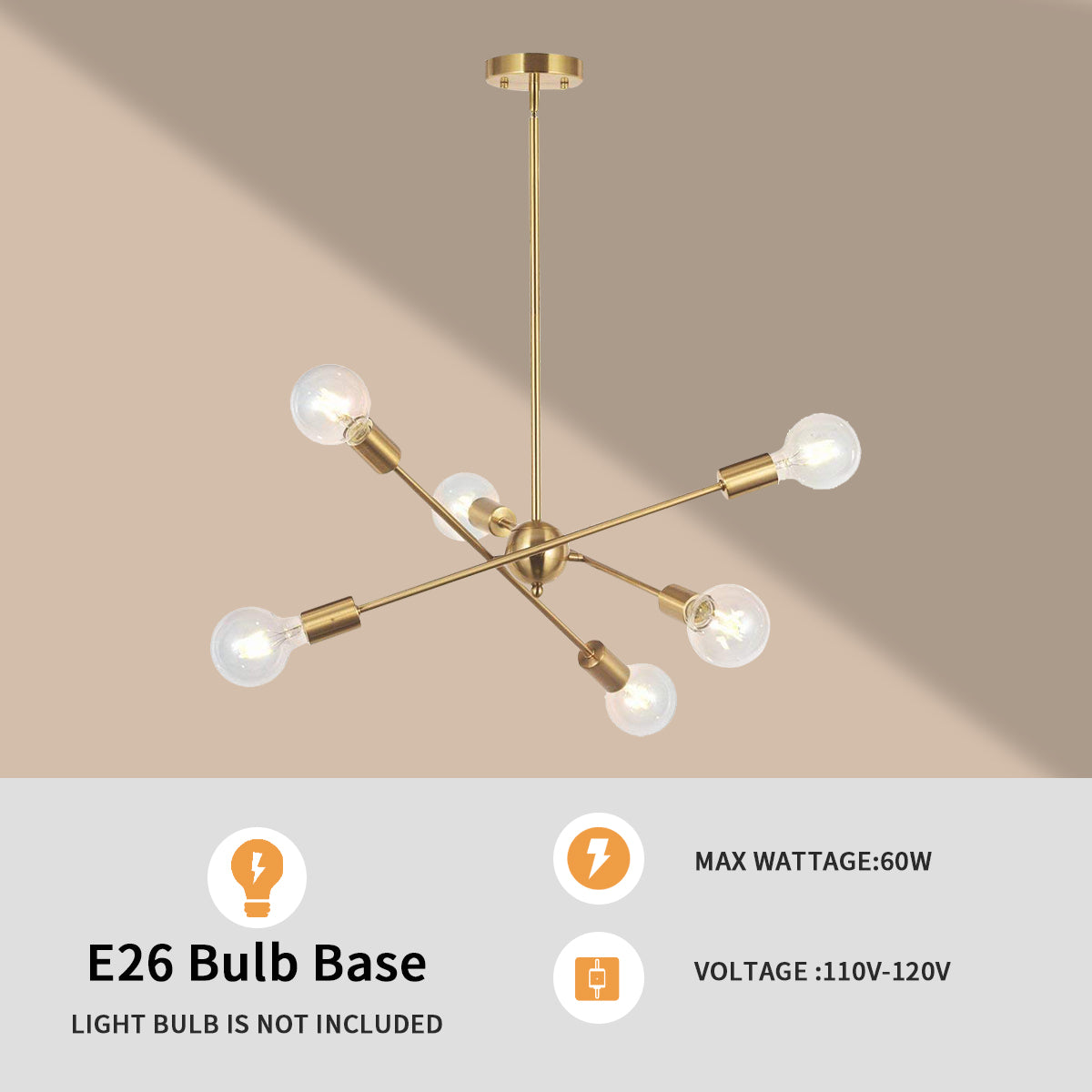 Bonlicht Paul Sputnik Chandelier