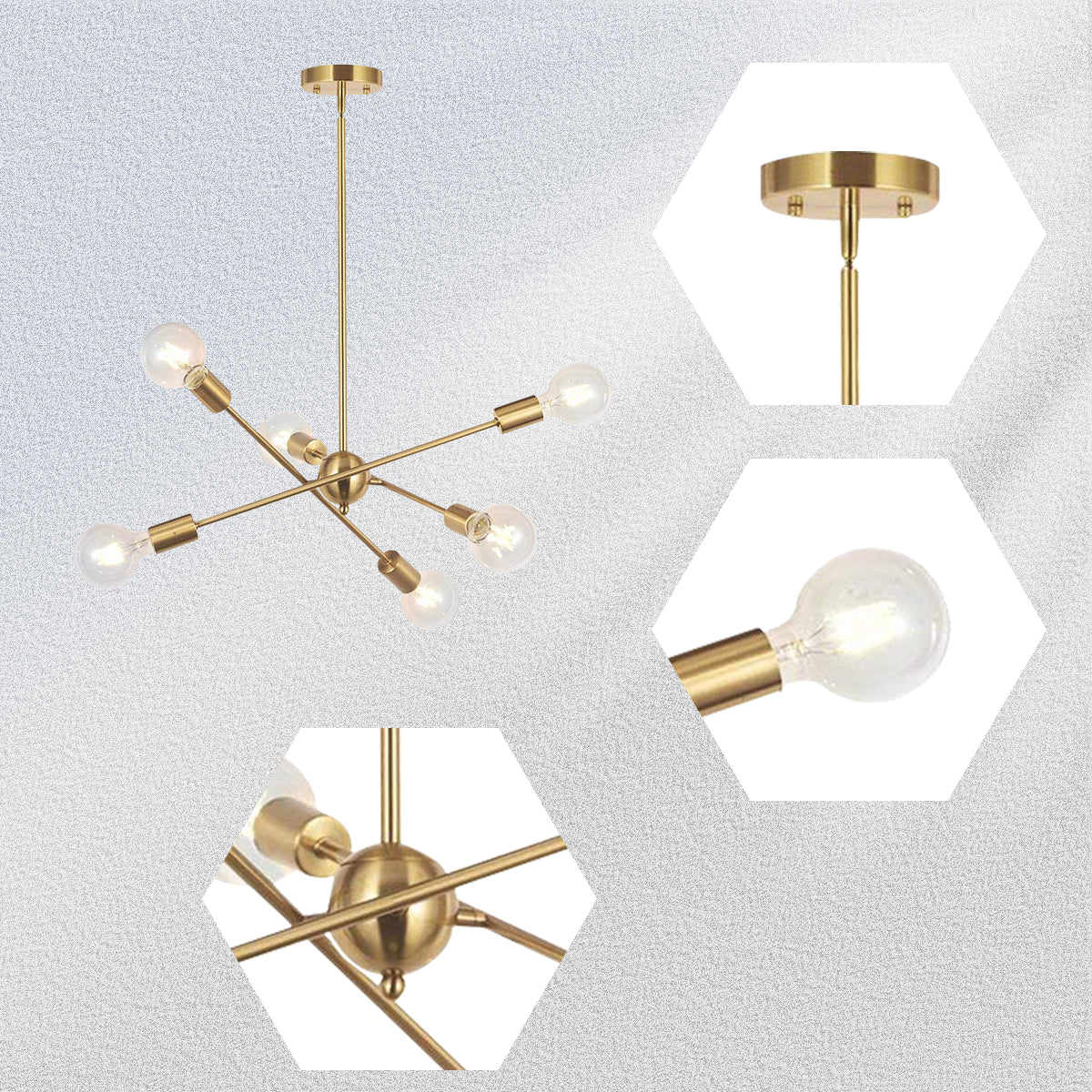 Bonlicht Paul Sputnik Chandelier